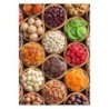 Naklejka A1 PION Bakalie Orzechy Suszone owoce