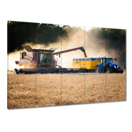 Obraz 225x160 Żniwa Kombajn Traktor