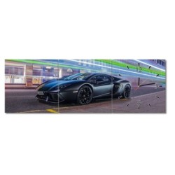 Zegar 90x30 Sportowe Lamborghini Gallardo