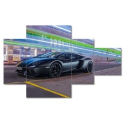 Zegar 130x80 Sportowe Lamborghini Gallardo