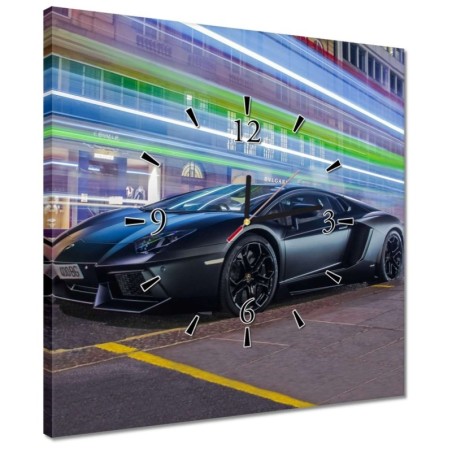 Zegar 40x40 Sportowe Lamborghini Gallardo