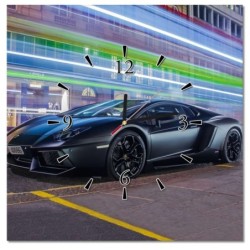 Zegar 40x40 Sportowe Lamborghini Gallardo