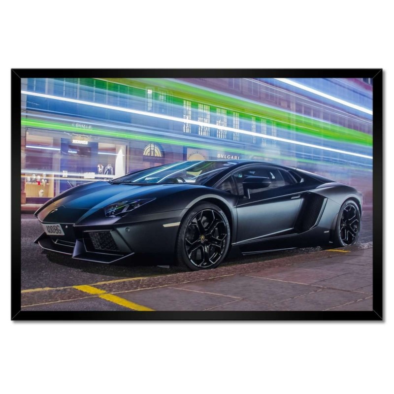 Plakat w ramie 60x40 Sportowe Lamborghini Gallardo