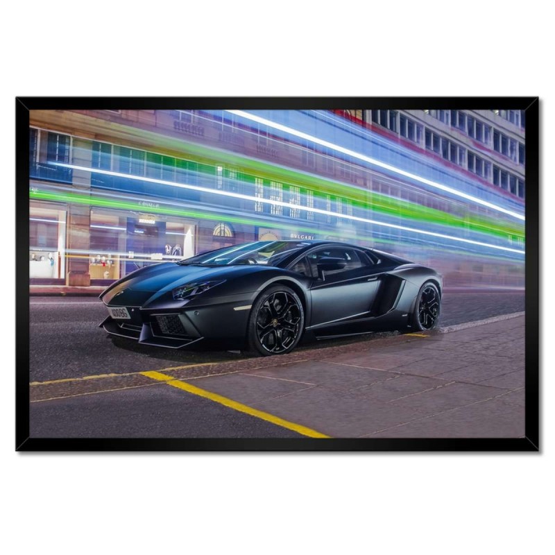 Plakat w ramie 60x40 Sportowe Lamborghini Gallardo