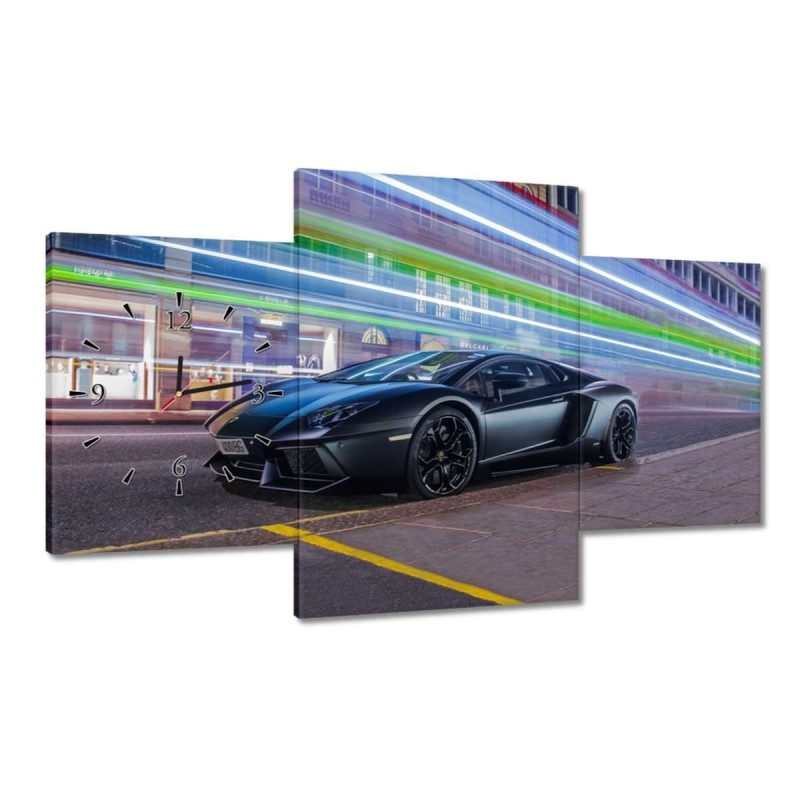 Zegar 100x60 Sportowe Lamborghini Gallardo