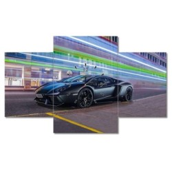 Zegar 100x60 Sportowe Lamborghini Gallardo