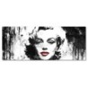 Obraz 100x40 Marilyn Monroe z czerwonymi ustami