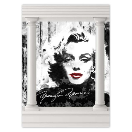 Plakat 50x70 Marilyn Monroe z czerwonymi ustami