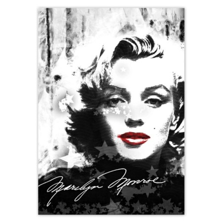 Plakat A0 PION Marilyn Monroe z czerwonymi ustami