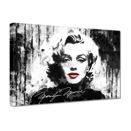 Obraz 30x20 Marilyn Monroe z czerwonymi ustami