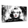 Obraz 120x80 Marilyn Monroe z czerwonymi ustami