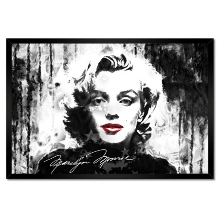 Plakat w ramie 60x40 Marilyn Monroe z czerwonymi ustami