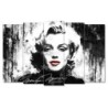 Obraz 150x95 Marilyn Monroe z czerwonymi ustami