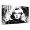 Obraz 100x70 Marilyn Monroe z czerwonymi ustami