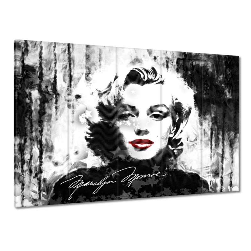 Obraz 225x160 Marilyn Monroe z czerwonymi ustami