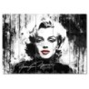 Obraz 225x160 Marilyn Monroe z czerwonymi ustami