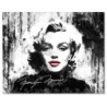 Obraz 50x40 Marilyn Monroe z czerwonymi ustami