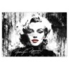 Fototapeta 152x104 Marilyn Monroe z czerwonymi ustami