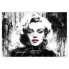 Fototapeta 368x254 Marilyn Monroe z czerwonymi ustami