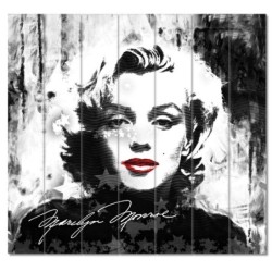 Obraz 210x195 Marilyn Monroe z czerwonymi ustami