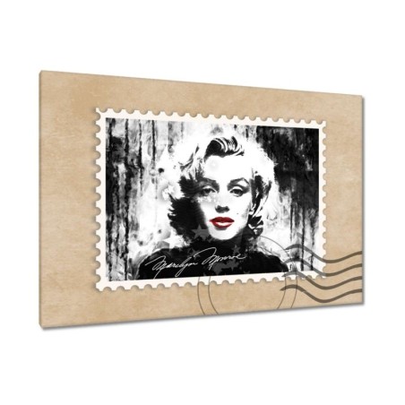 Obraz 120x80 Marilyn Monroe z czerwonymi ustami