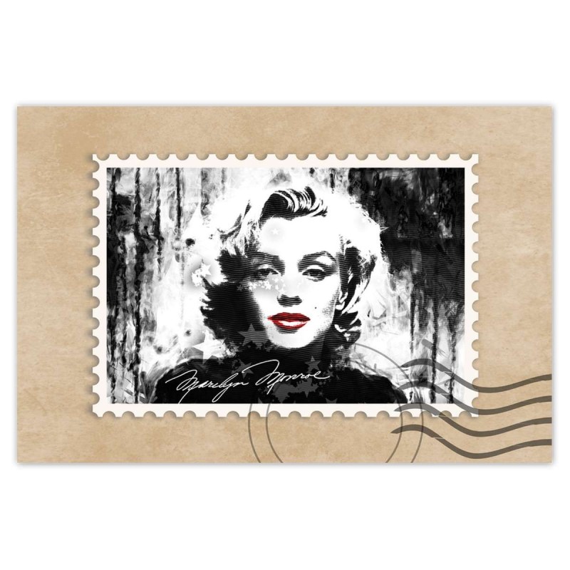 Plakat 90x60 Marilyn Monroe z czerwonymi ustami