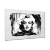 Obraz 90x60 Marilyn Monroe z czerwonymi ustami