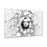 Obraz 120x80 Marilyn Monroe z czerwonymi ustami