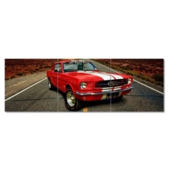 Obraz 90x30 Ford Mustang Autostrada