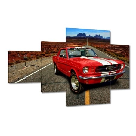 Zegar 130x80 Ford Mustang Autostrada