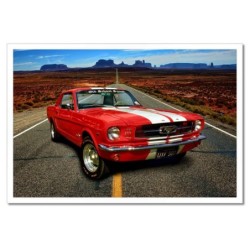 Plakat w ramie 60x40 Ford...