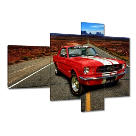 Obraz 100x70 Ford Mustang Autostrada