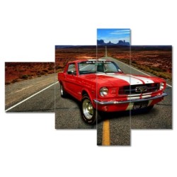 Obraz 100x70 Ford Mustang Autostrada