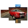 Zegar 100x70 Ford Mustang Autostrada