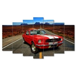 Obraz 140x80 Ford Mustang Autostrada