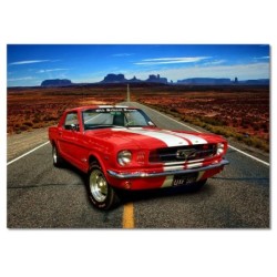 Obraz 100x70 Ford Mustang Autostrada