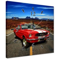 Zegar 30x30 Ford Mustang...