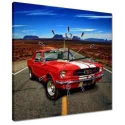 Zegar 40x40 Ford Mustang...