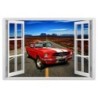 Plakat 60x40 Ford Mustang Autostrada