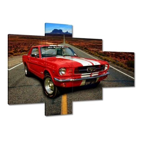 Obraz 100x70 Ford Mustang Autostrada