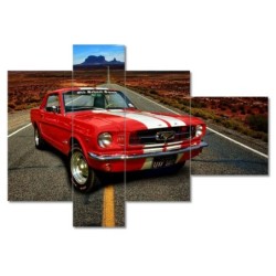 Obraz 100x70 Ford Mustang Autostrada