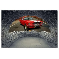 Obraz 120x80 Ford Mustang Autostrada