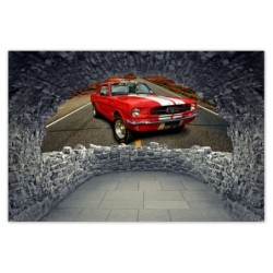 Plakat 120x80 Ford Mustang...