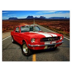 Plakat 40x30 Ford Mustang...