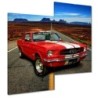 Obraz 60x60 Ford Mustang Autostrada