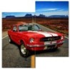 Obraz 60x60 Ford Mustang Autostrada