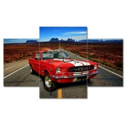 Zegar 100x60 Ford Mustang Autostrada