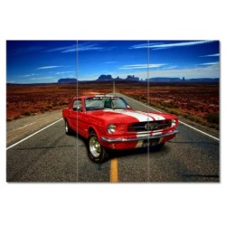 Obraz 120x80 Ford Mustang Autostrada