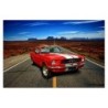 Plakat 120x80 Ford Mustang Autostrada