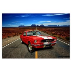 Plakat 93x62 Ford Mustang...